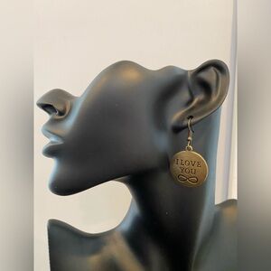 Charm I Love You Earrings
